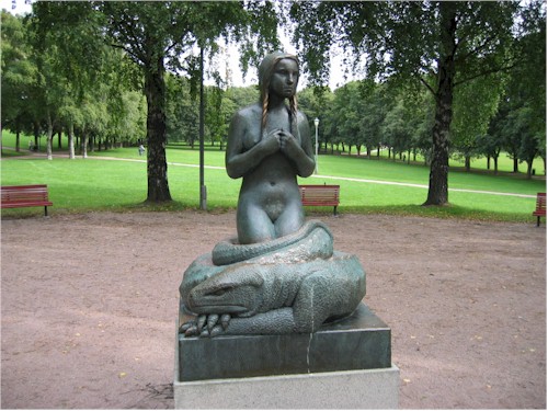 vigeland statuette